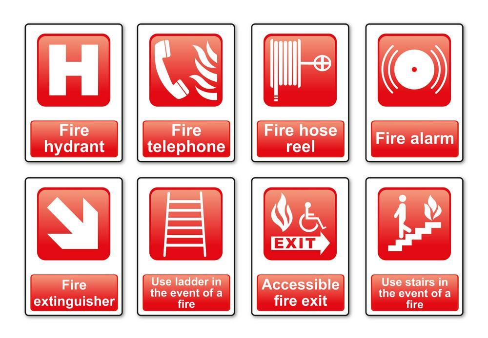 Fire Equipment Signs