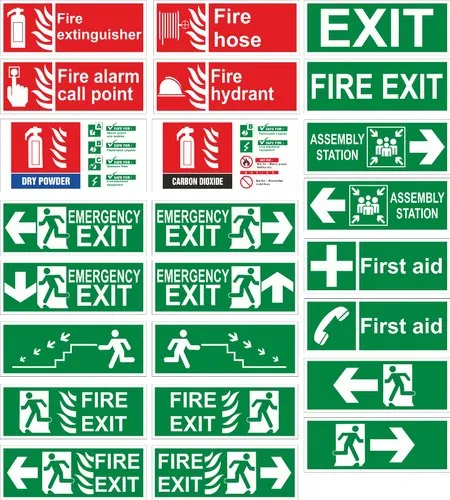 Fire Signage Board